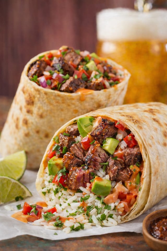 Steak Burrito.