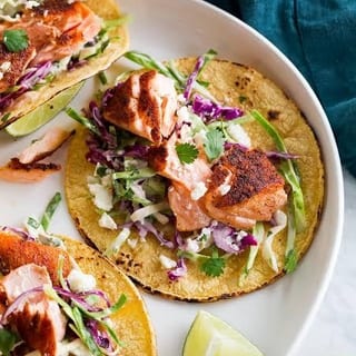 Salmon Tacos
