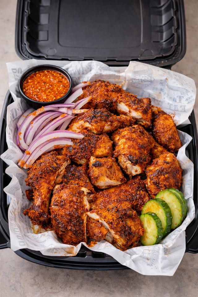 Fire-Grilled Suya Chicken.