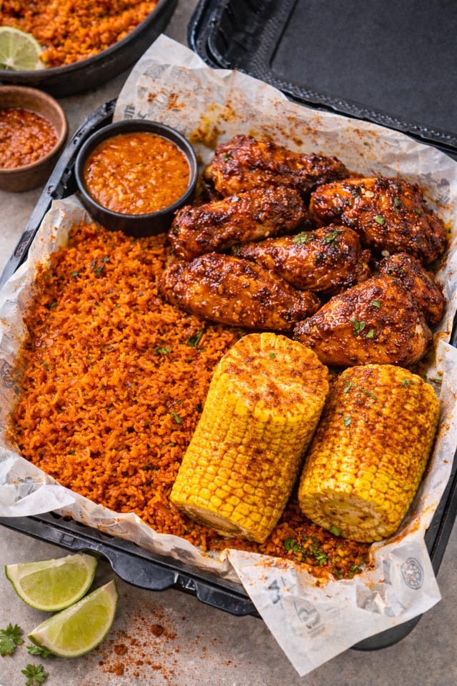 Wings Plate Combo.